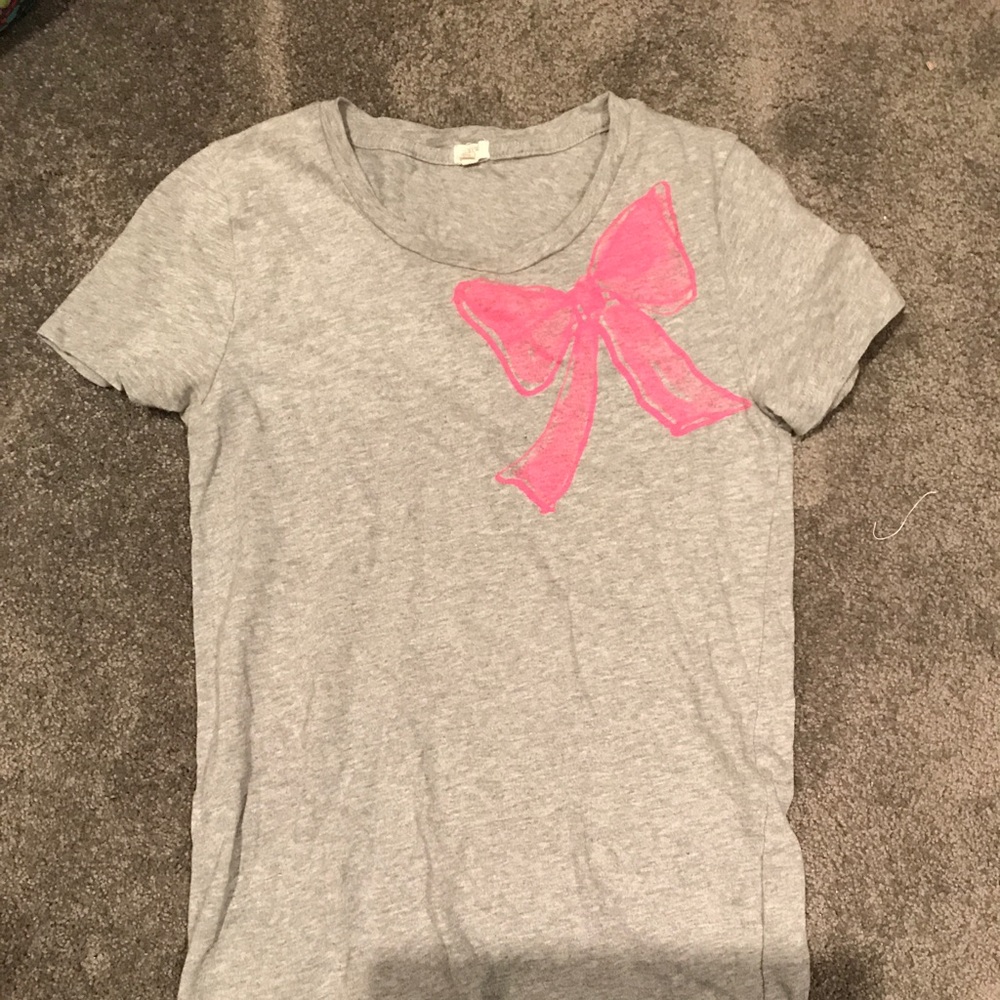 J.Crew Bow Tee